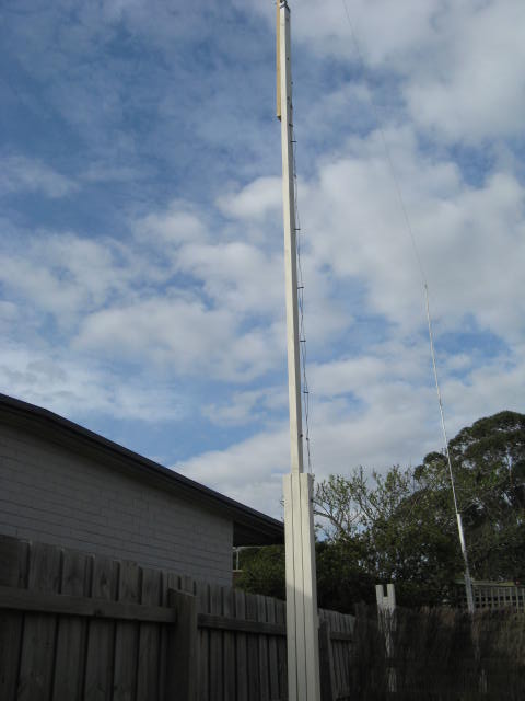 Picture of restricted space antenna
