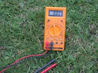 Picture of digital multimeter